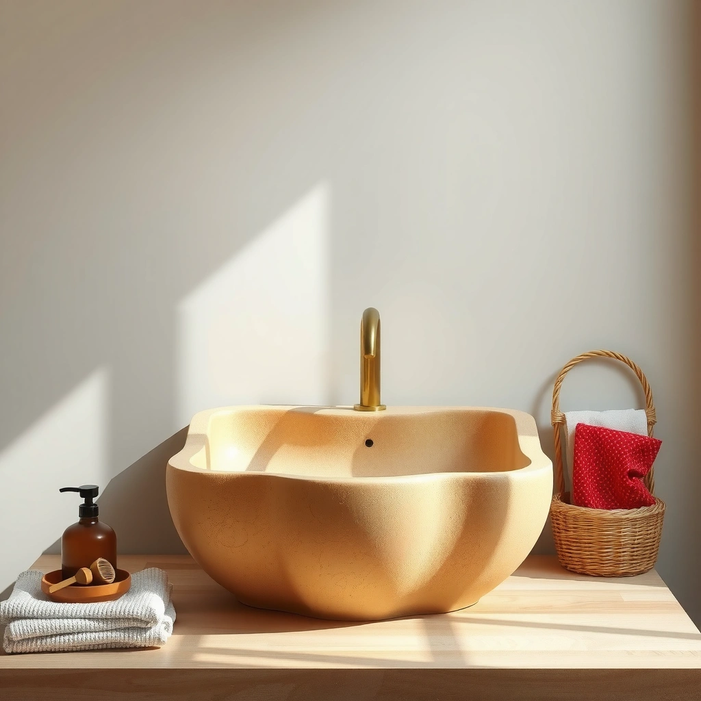 Gather Safe - how to clean a sandstone sink
