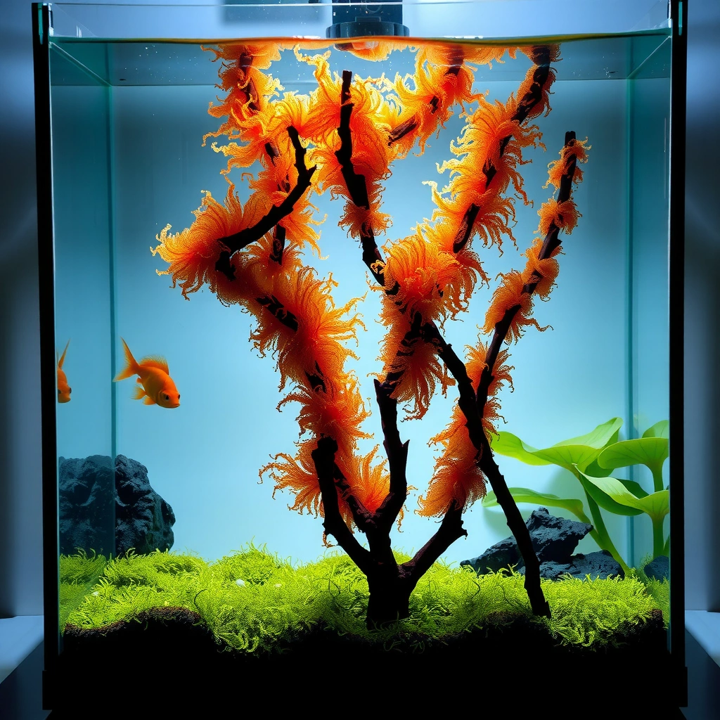 Gather Safe - how to clean algae from fish tank decor