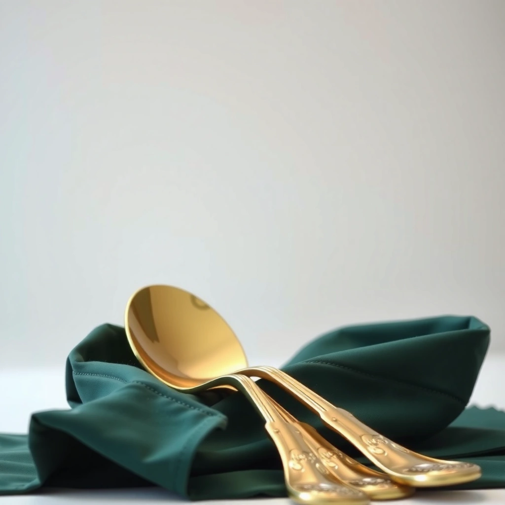 Gather Safe - how to clean gold plated silverware