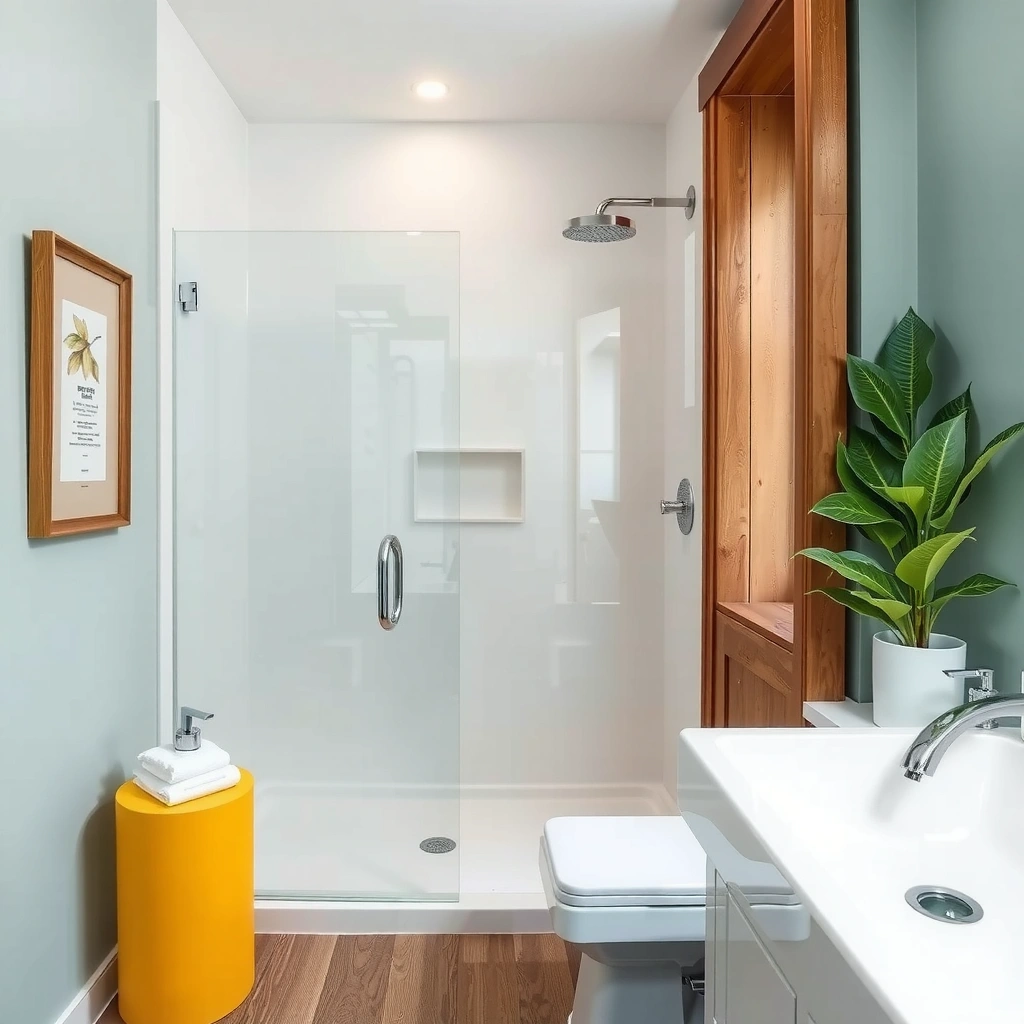 Gather Safe Supplies - how do you clean acrylic shower walls