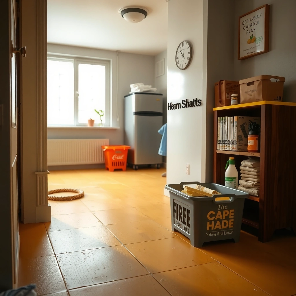 Gather Supplies - how to clean yellowed linoleum