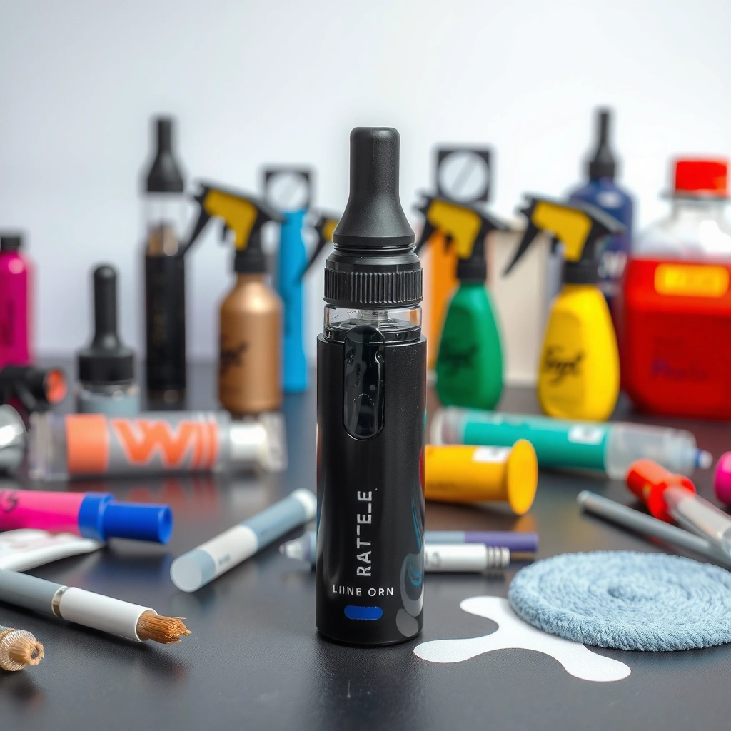 Gather Supplies - how to clean vape mouthpiece