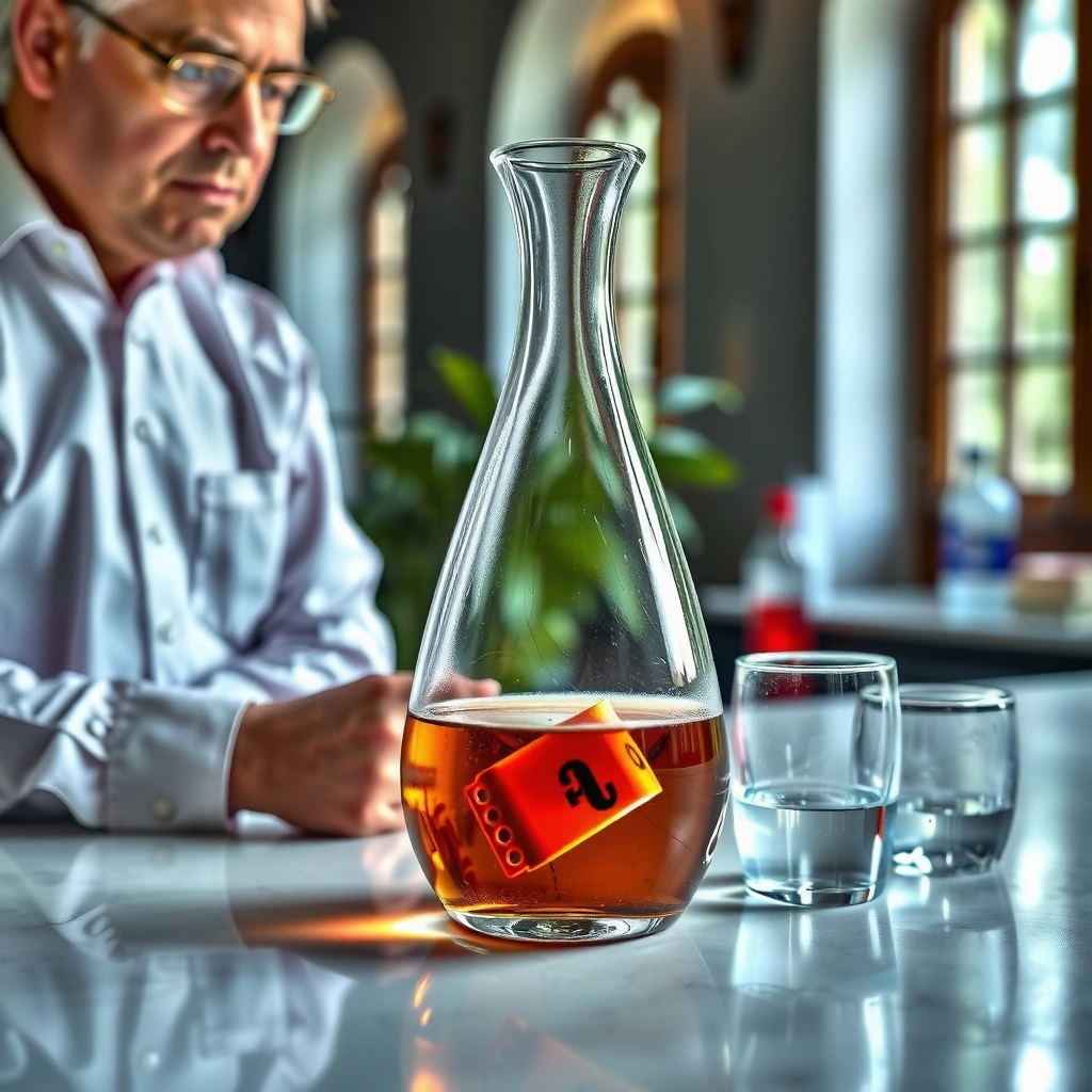 Gather Supplies - how to clean a decanter