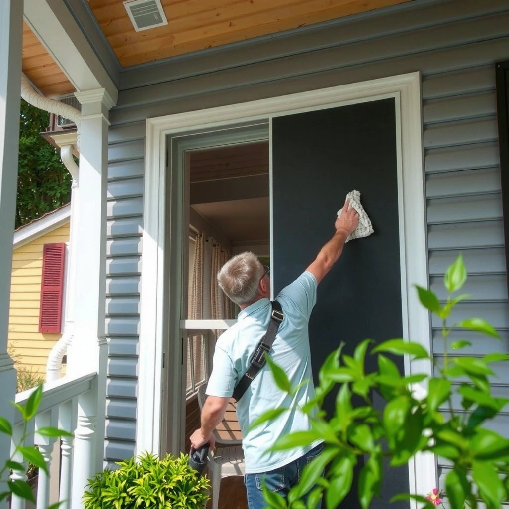 Gather Supplies - how do you clean porch screens