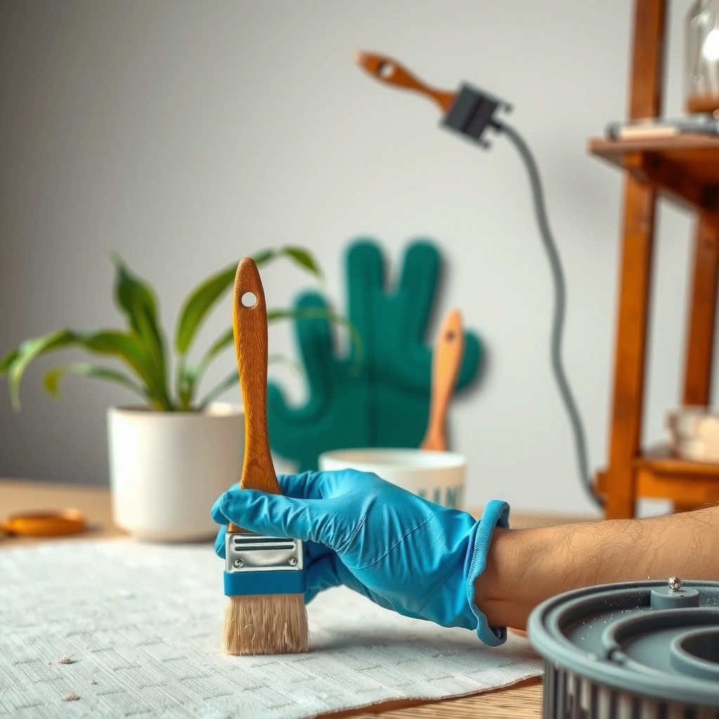 Gather Supplies - how do you clean paint brushes with mineral spirits