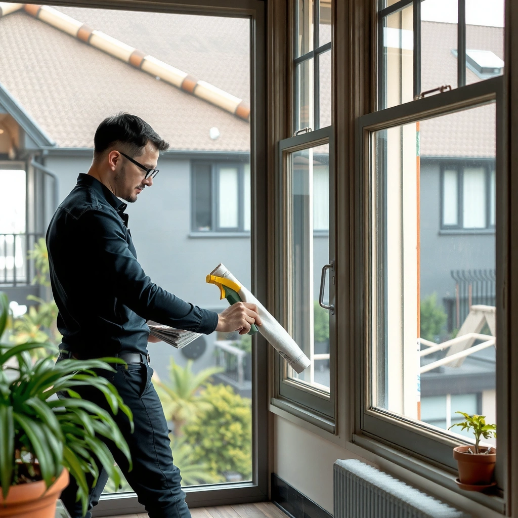 Gather Supplies - how do you clean windows with newspaper