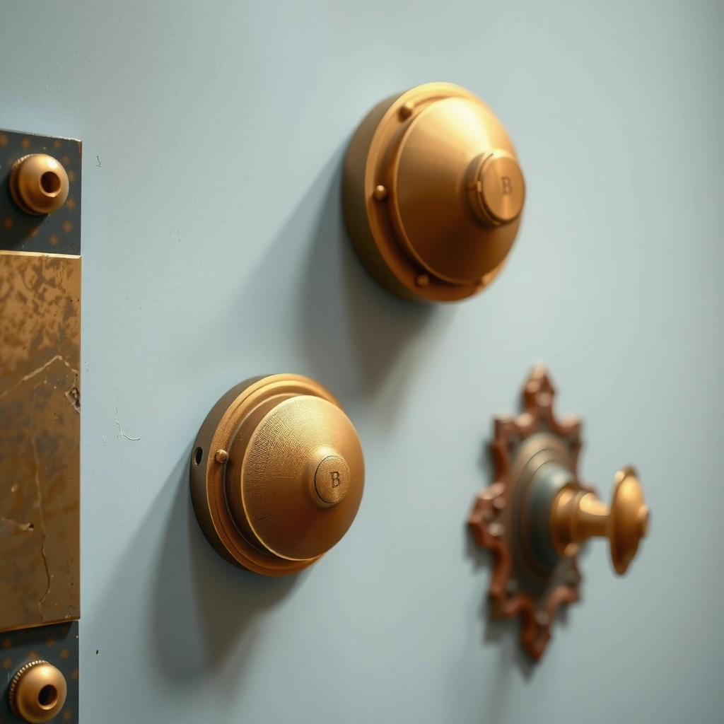 Gather Supplies - how to clean old brass hardware