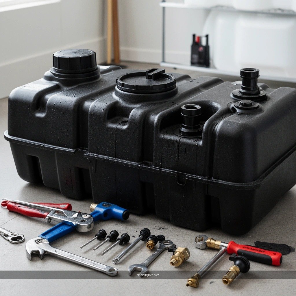 Gather Tools - how to clean black water tank sensors