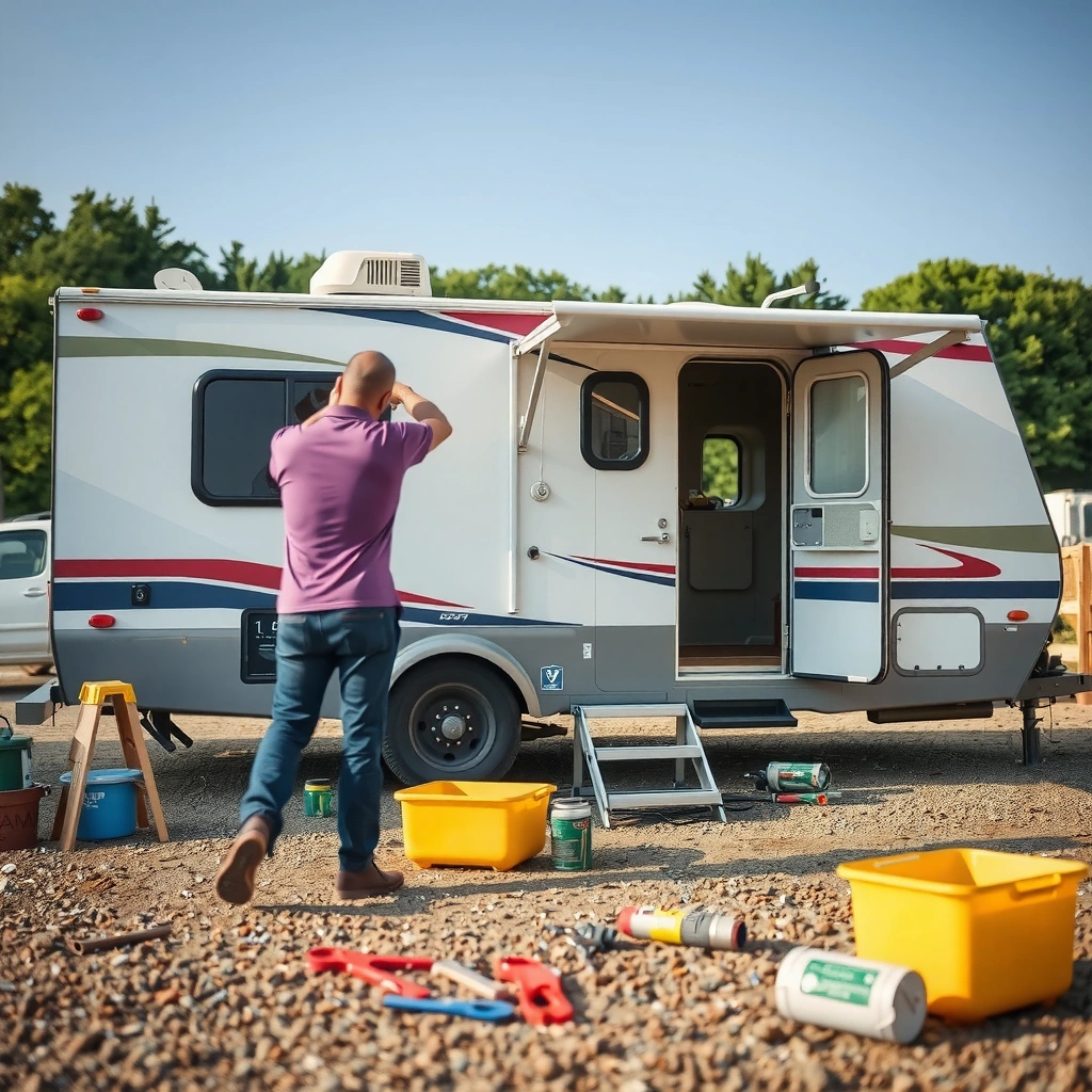 Gather Tools - how to clean rv water heater