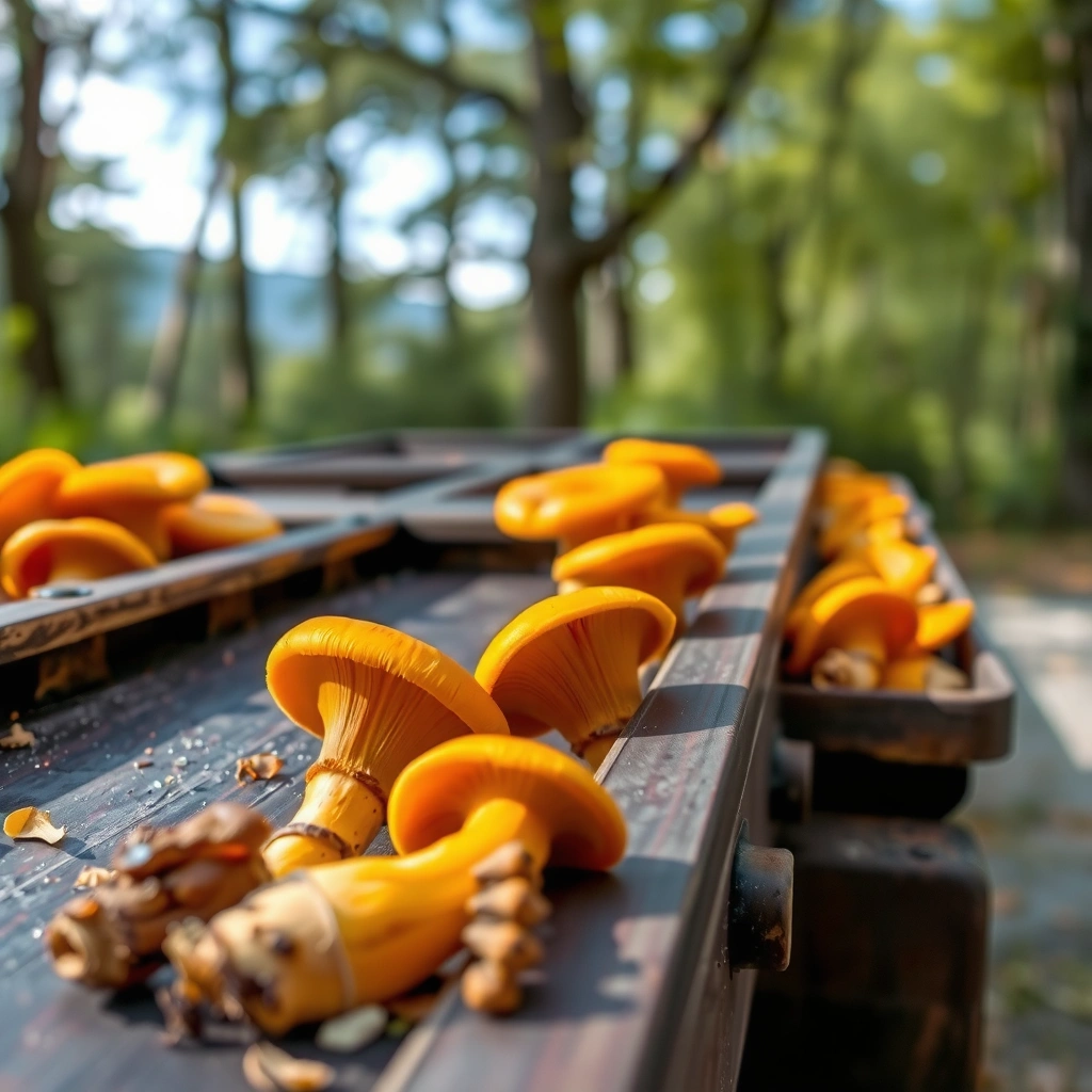 Gather Tools - how do you clean chanterelle mushrooms