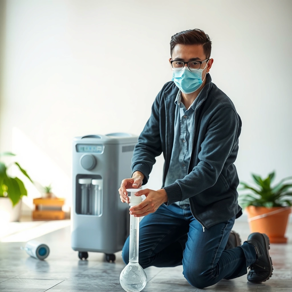 Gather Tools - how to clean oxygen concentrator