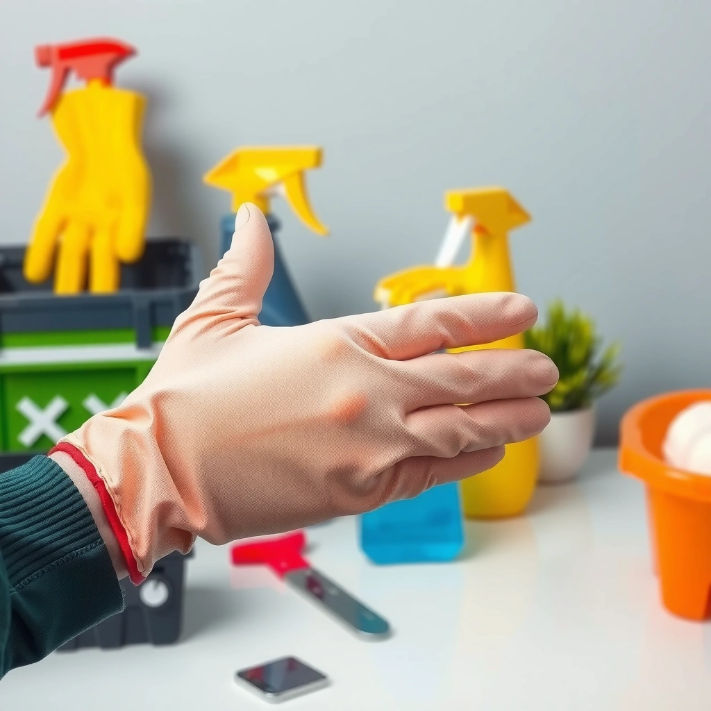 Glove Material - how to clean work gloves