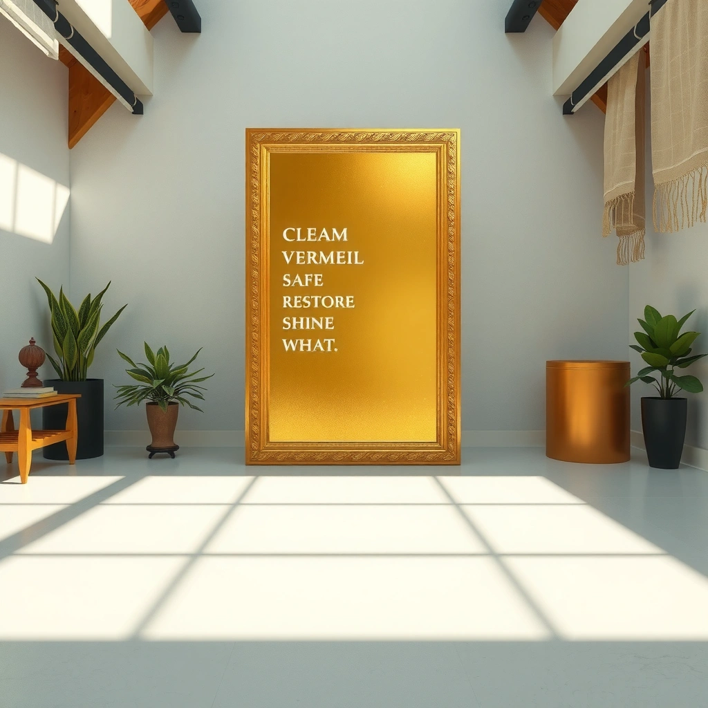 Gold Vermeil - how to clean gold vermeil