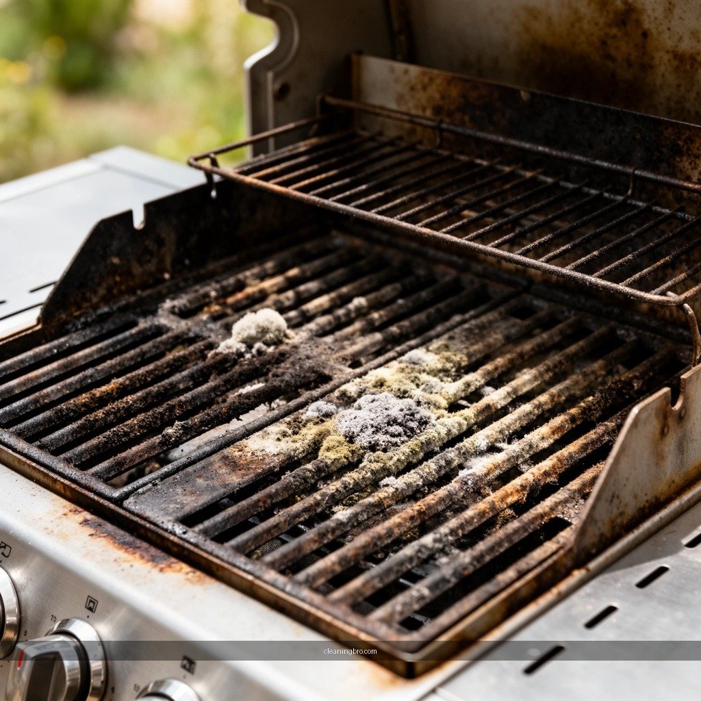 Grates - how to clean a moldy grill