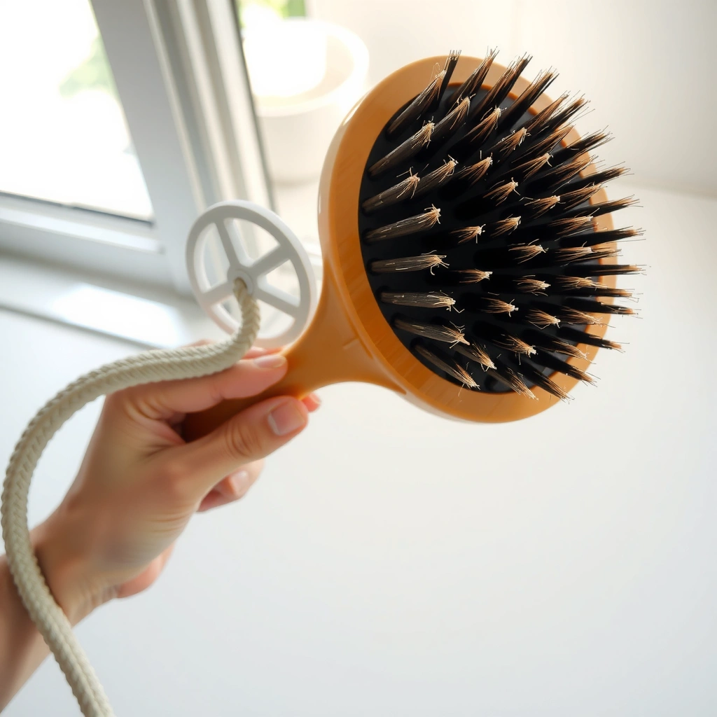 Hair Brush - how to clean a hair brush with baking soda
