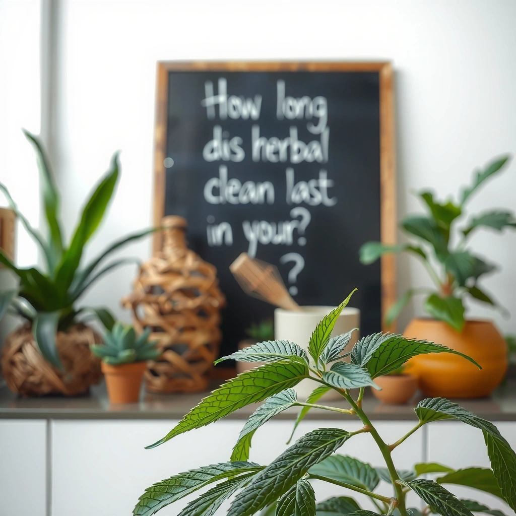 Herbal Clean - how long does herbal clean last in your system