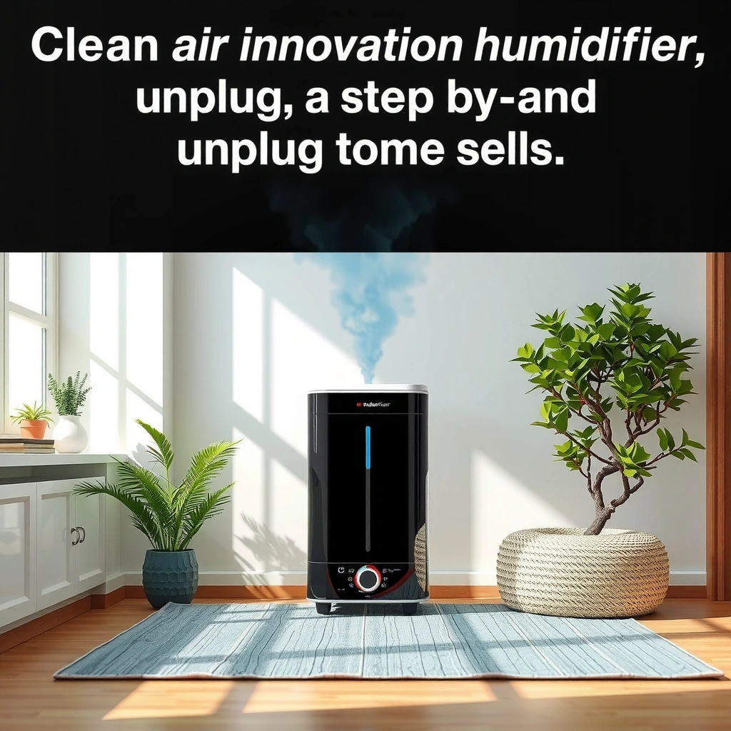 Humidifier - how to clean an air innovations humidifier
