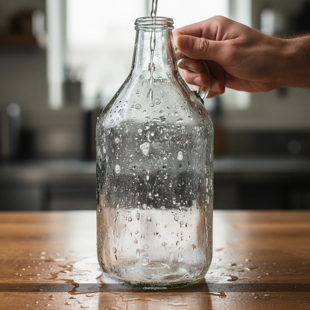 Immediate Rinse - how to clean a growler