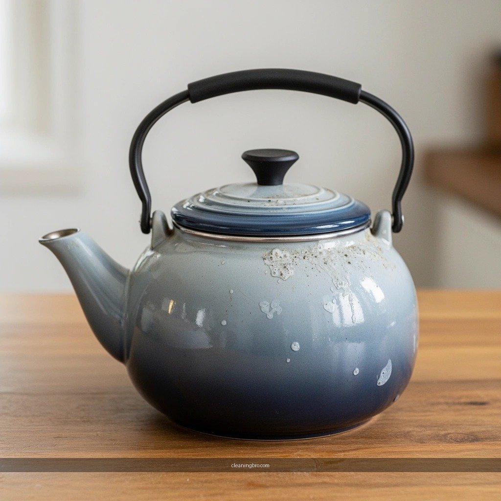 Kettle Material - how to clean a le creuset tea kettle