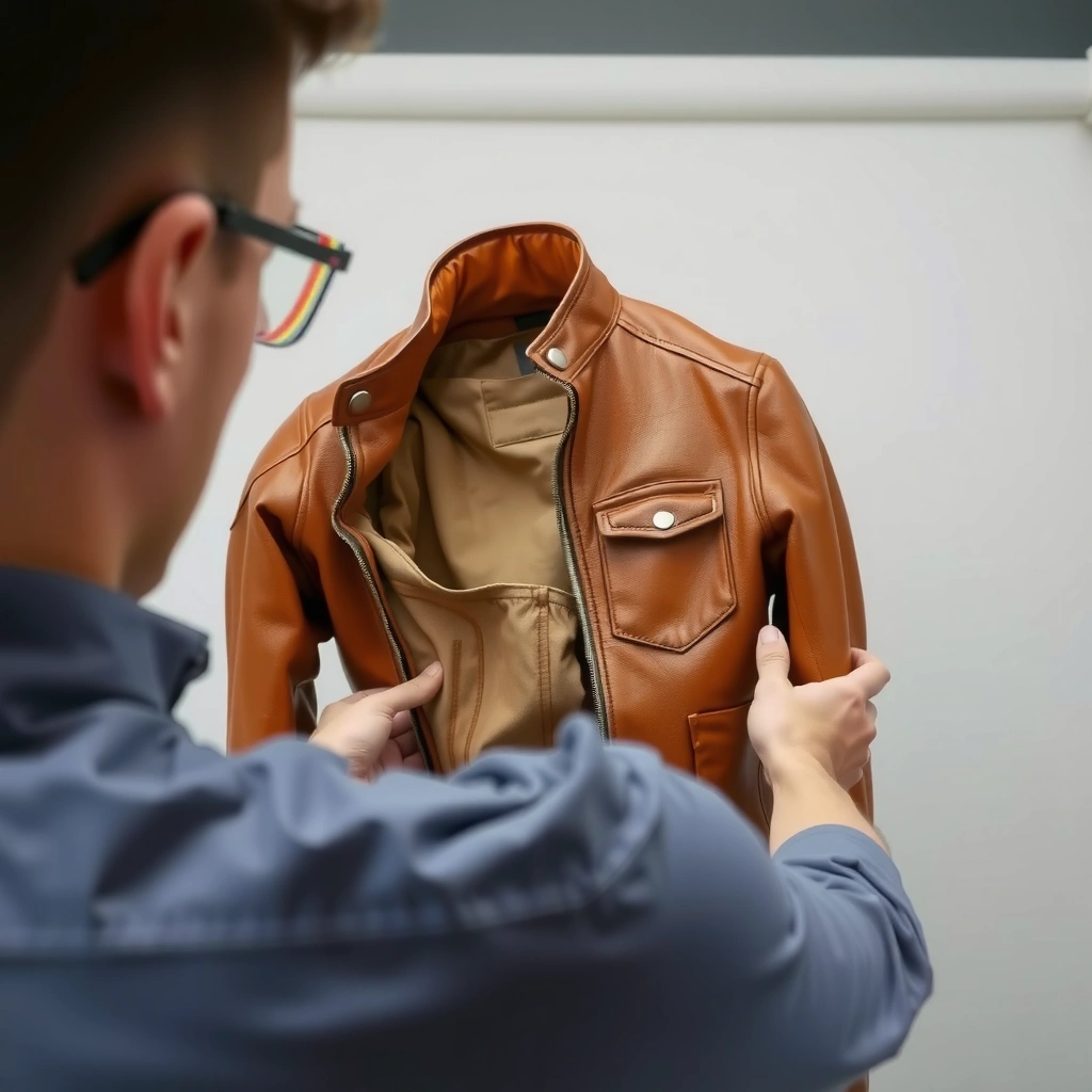 Leather Jacket - how to clean leather jacket inside