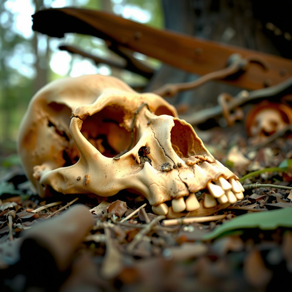 Legal Rules - how to clean a skull found in the woods