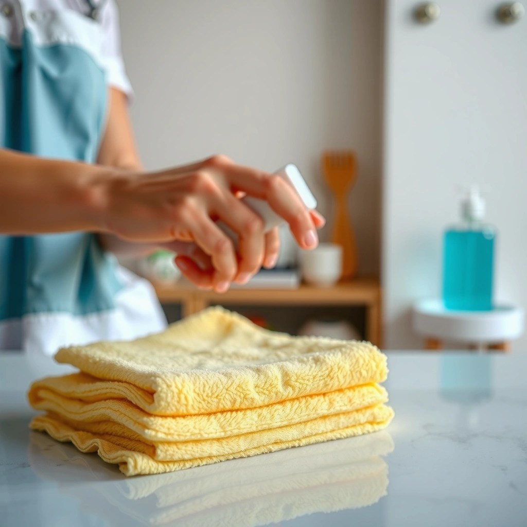 Loose Debris - how to clean polishing cloths