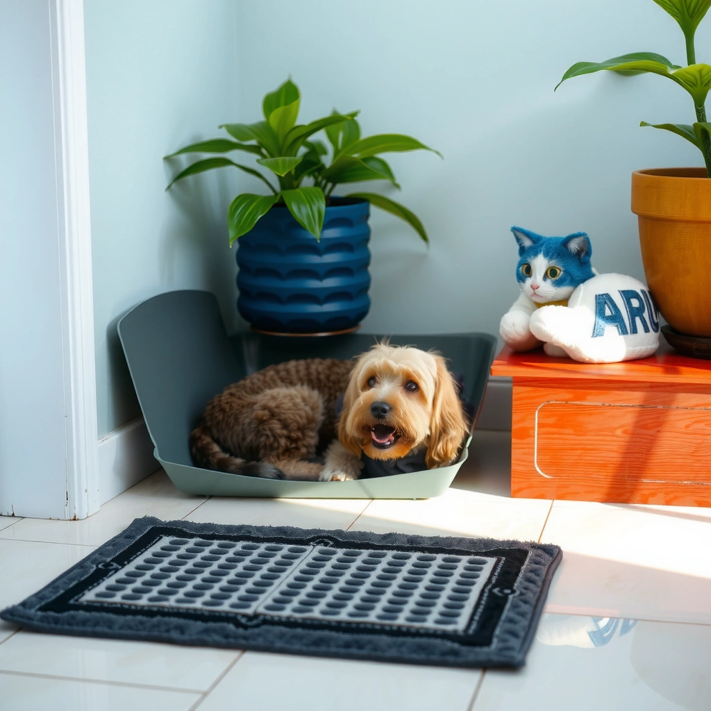 Loose Litter - how to clean litter mat