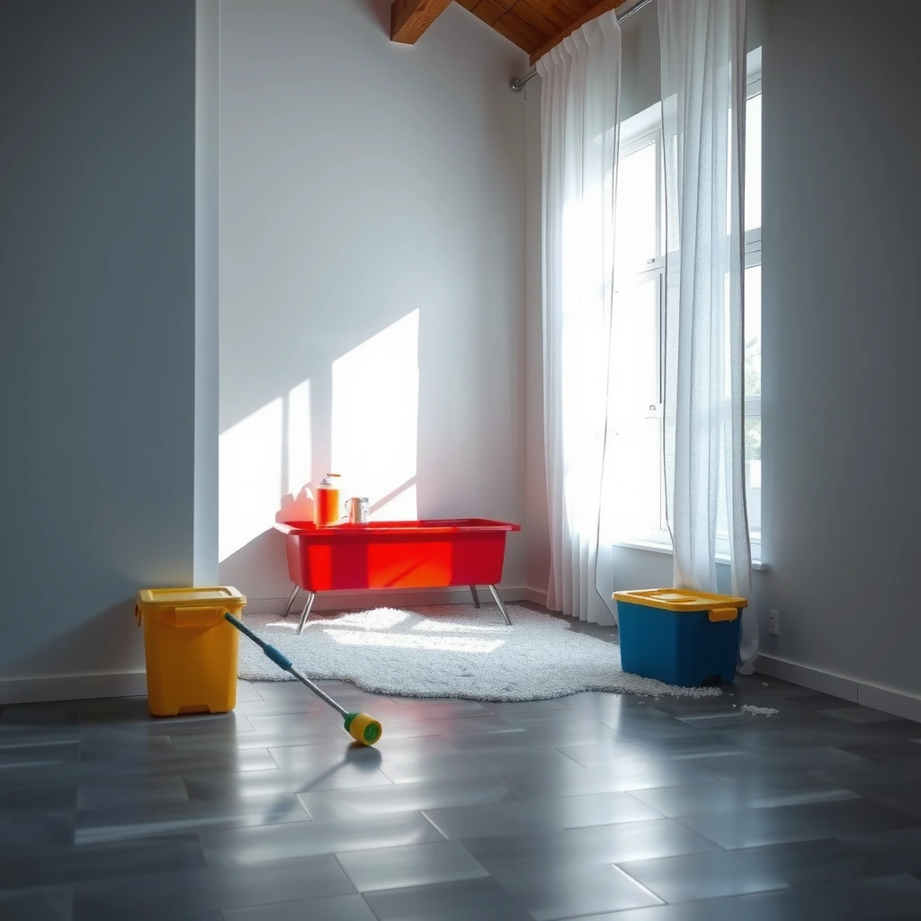 Loose Salt - how to clean salt off floors