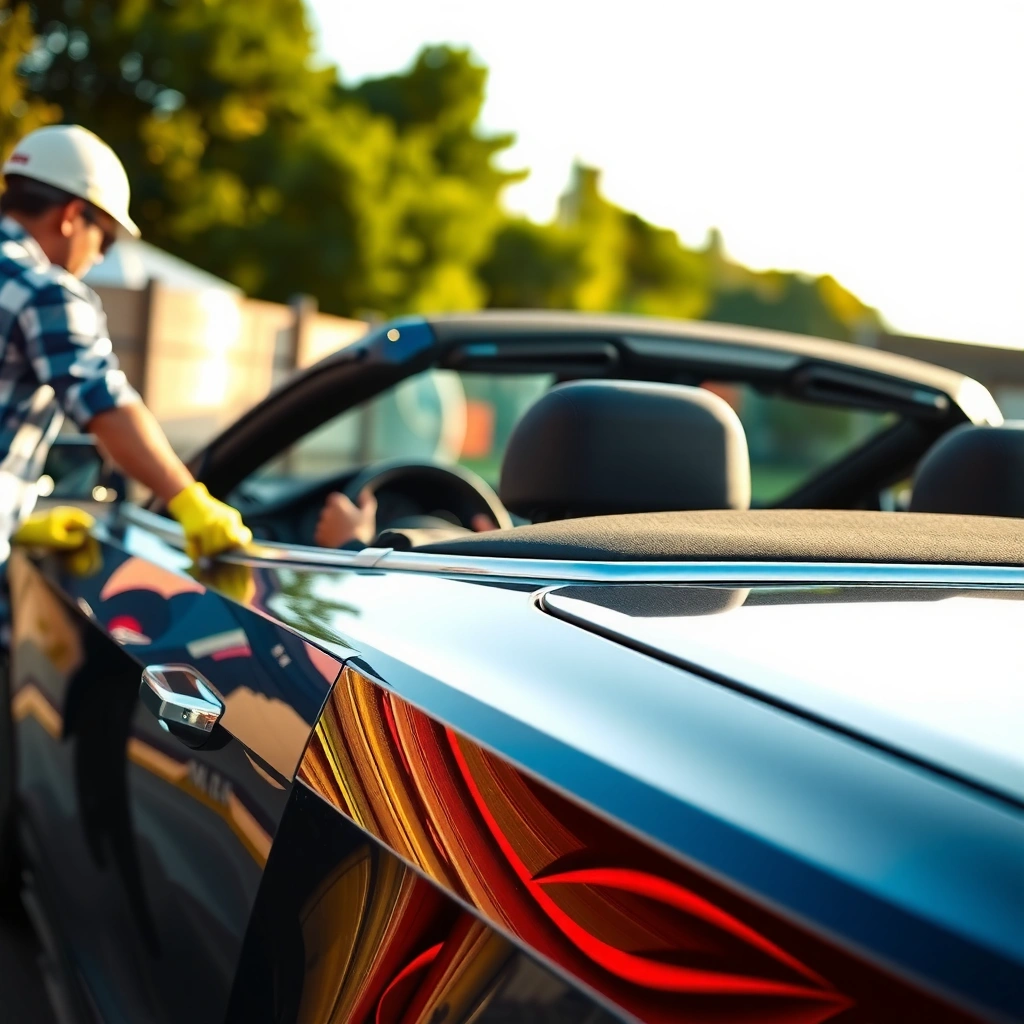 Material - how to clean a convertible car top