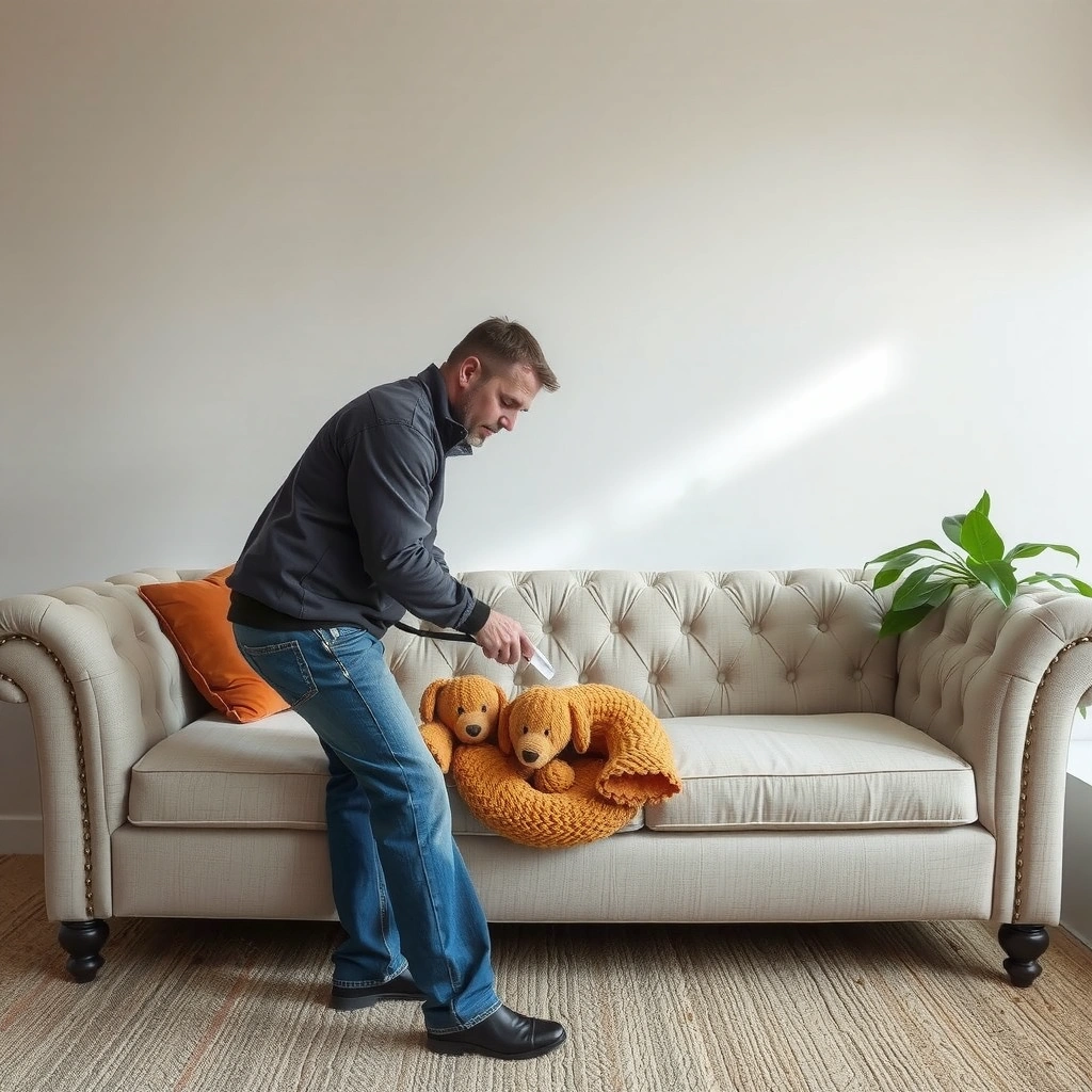 Mold and Couch Material - how to clean a moldy couch