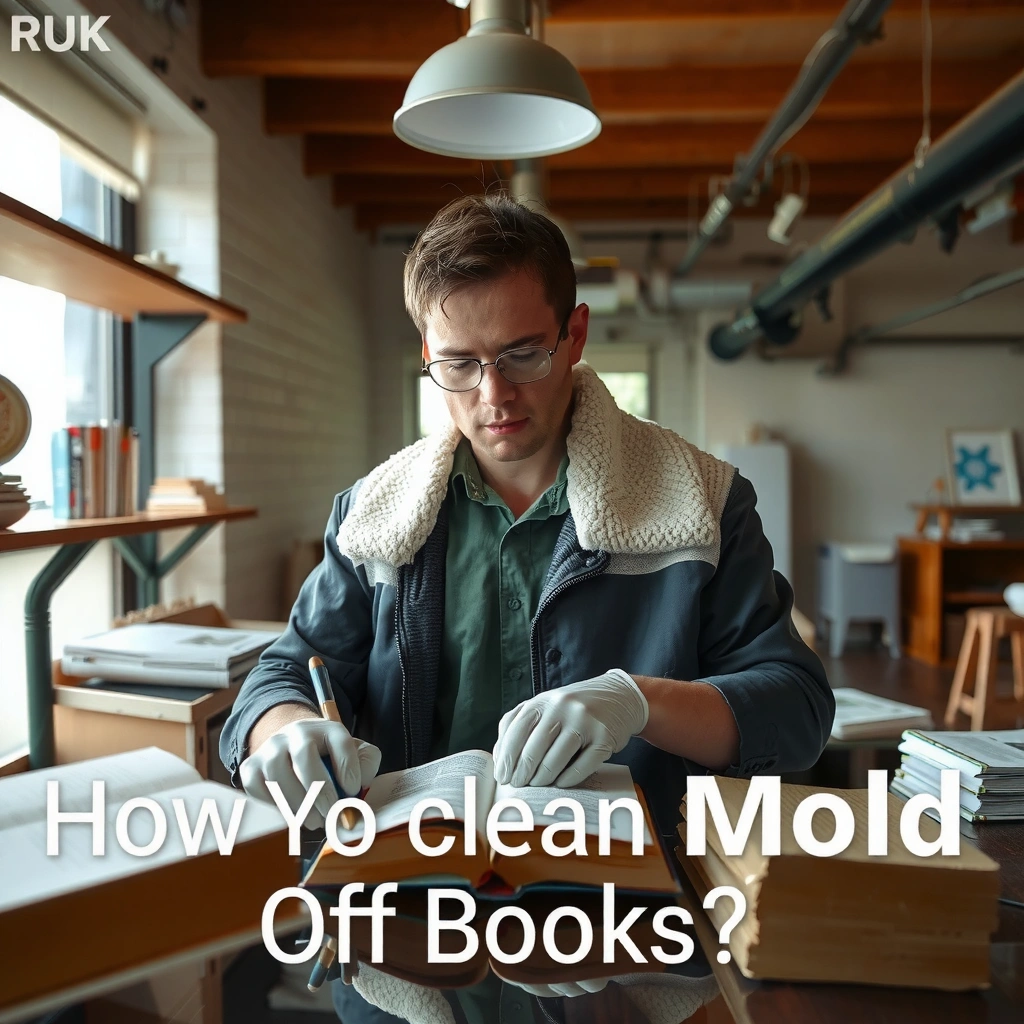 Mold Damage - how do you clean mold off books