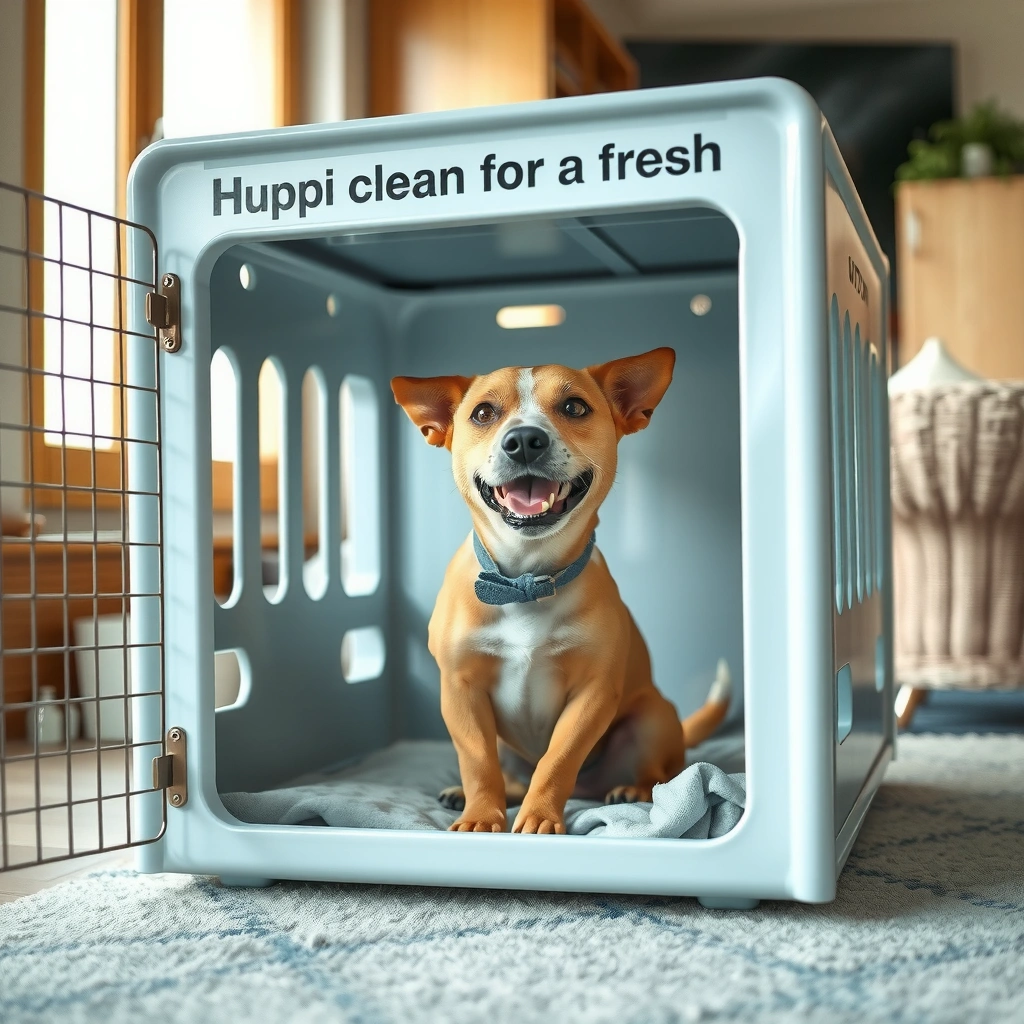 Pet-Safe Cleaner - how to clean a dog crate