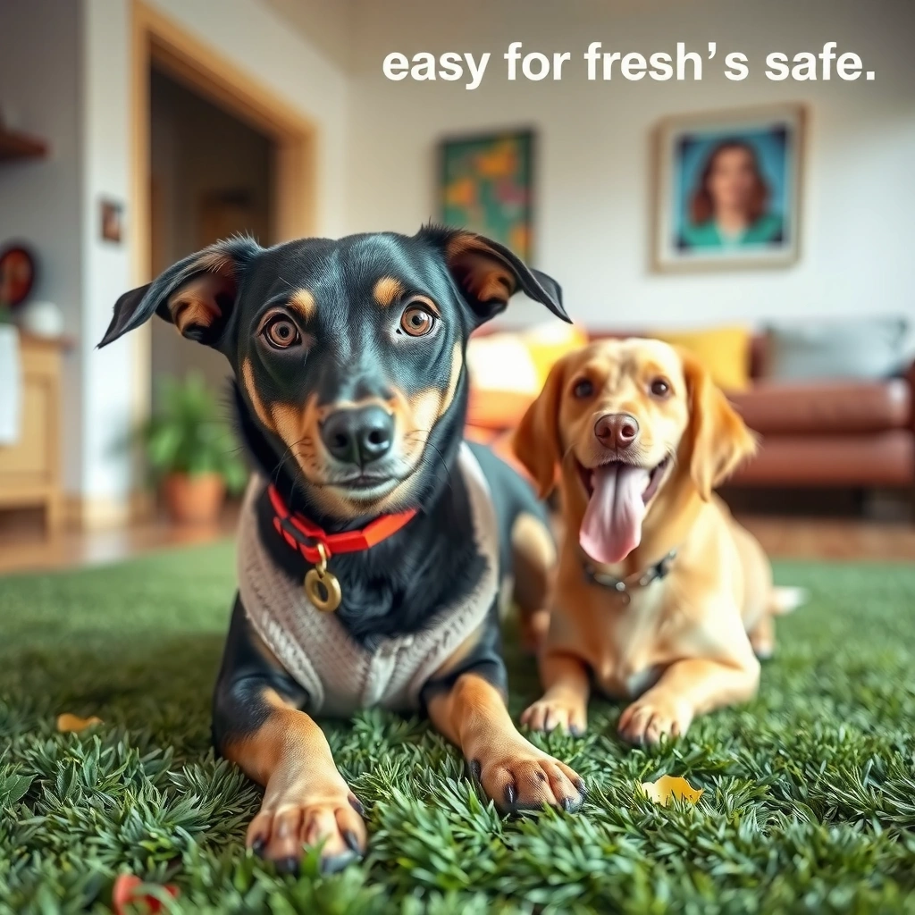 Pet-Safe Products - how to clean turf with dogs