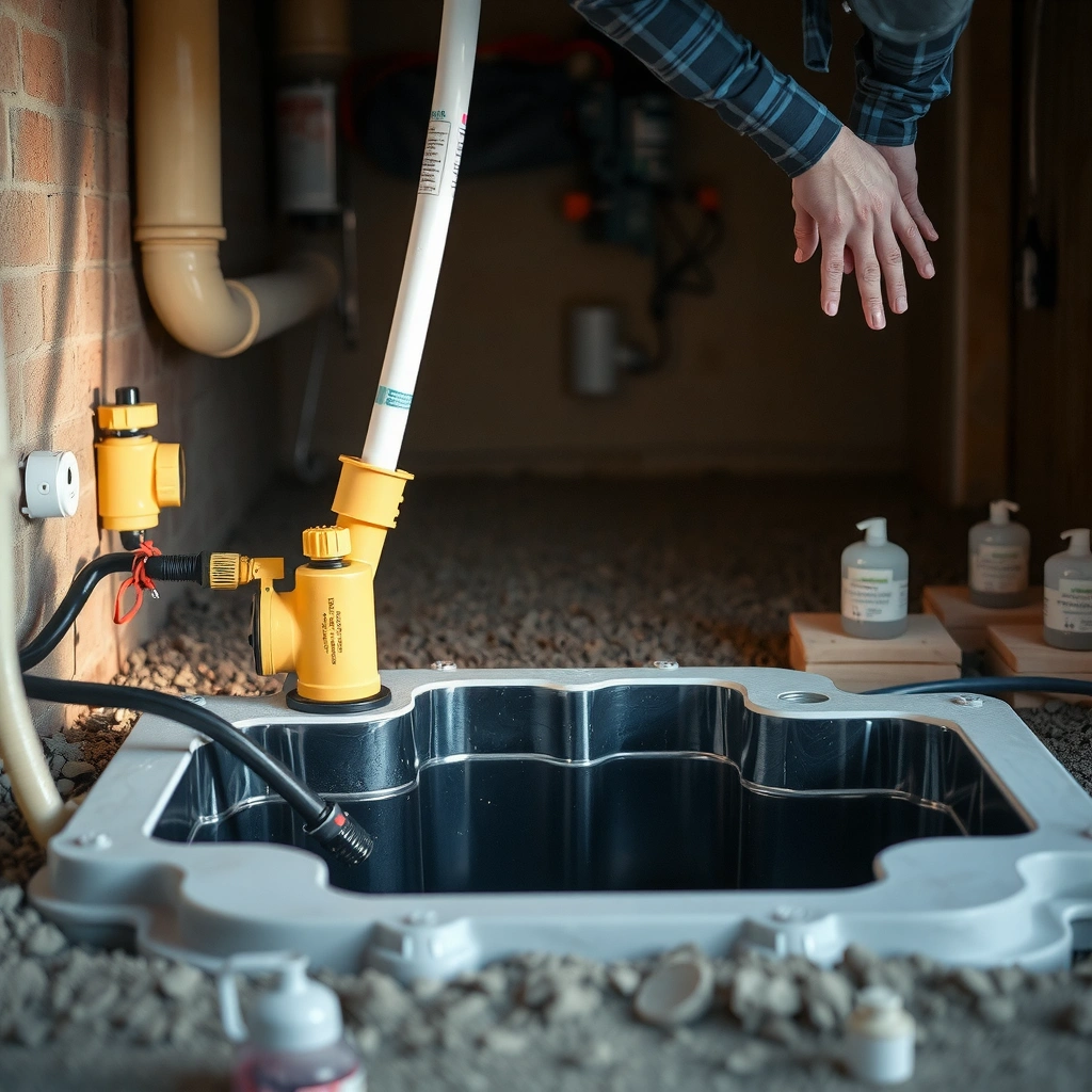 Power - how to clean a sump pump pit