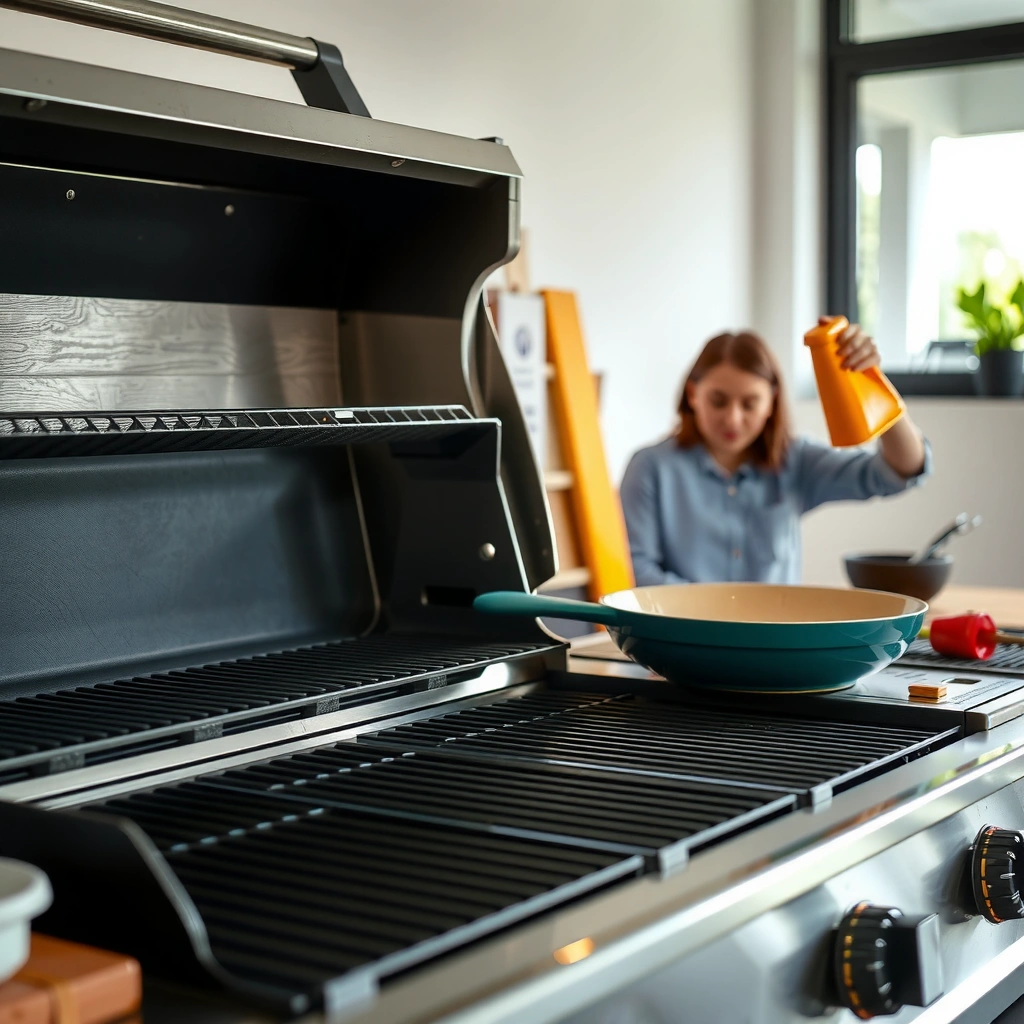 Pre-Clean - how to clean porcelain grill grates