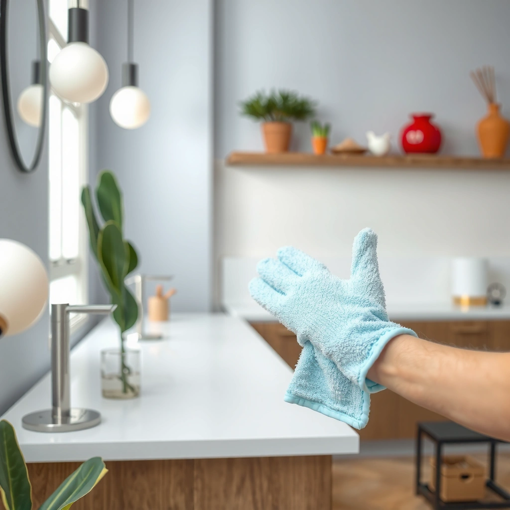 Pre-Clean Steps - how to clean a norwex dusting mitt