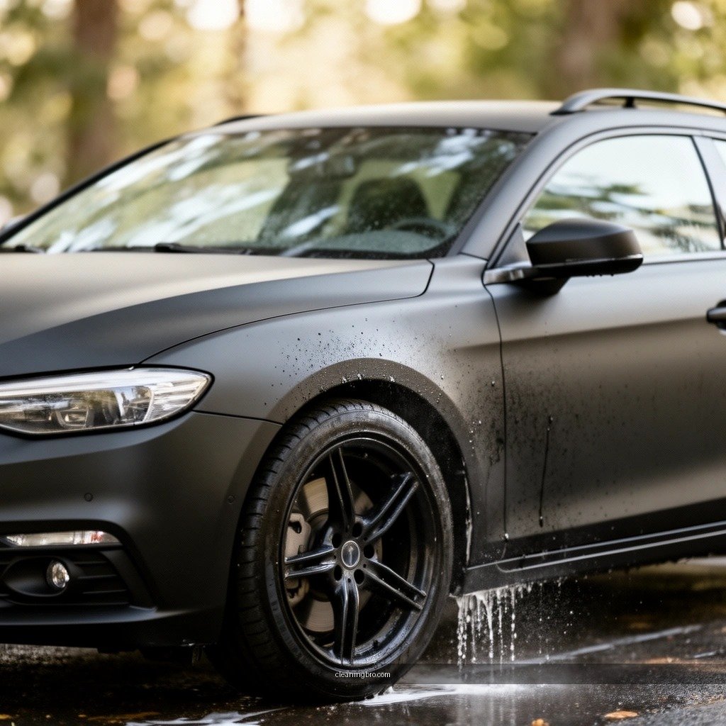 Pre-Rinse - how to clean a matte car