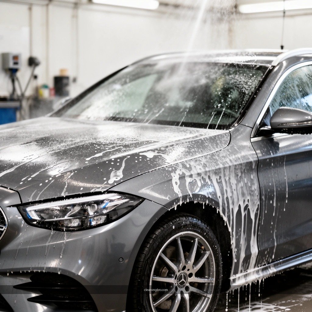 Pre-Rinse - how to clean a ceramic coated car
