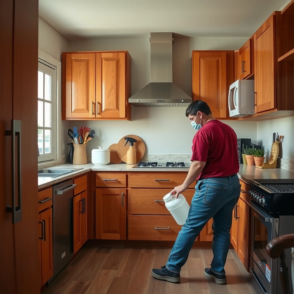 Prep - how do you clean laminate cabinets
