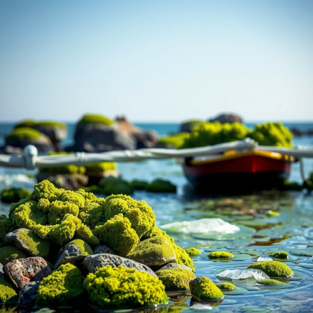 Prep and Safety - how to clean algae off rocks