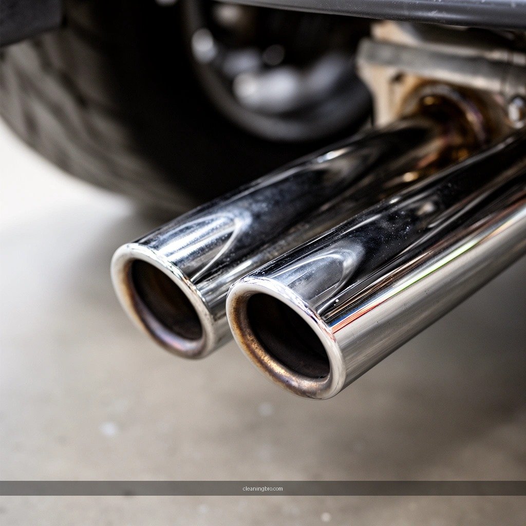 Prep the Pipes - how to clean chrome exhaust pipes