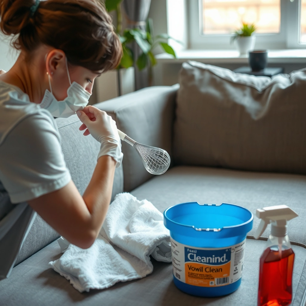 Protect Your Space - how to clean vomit off couch