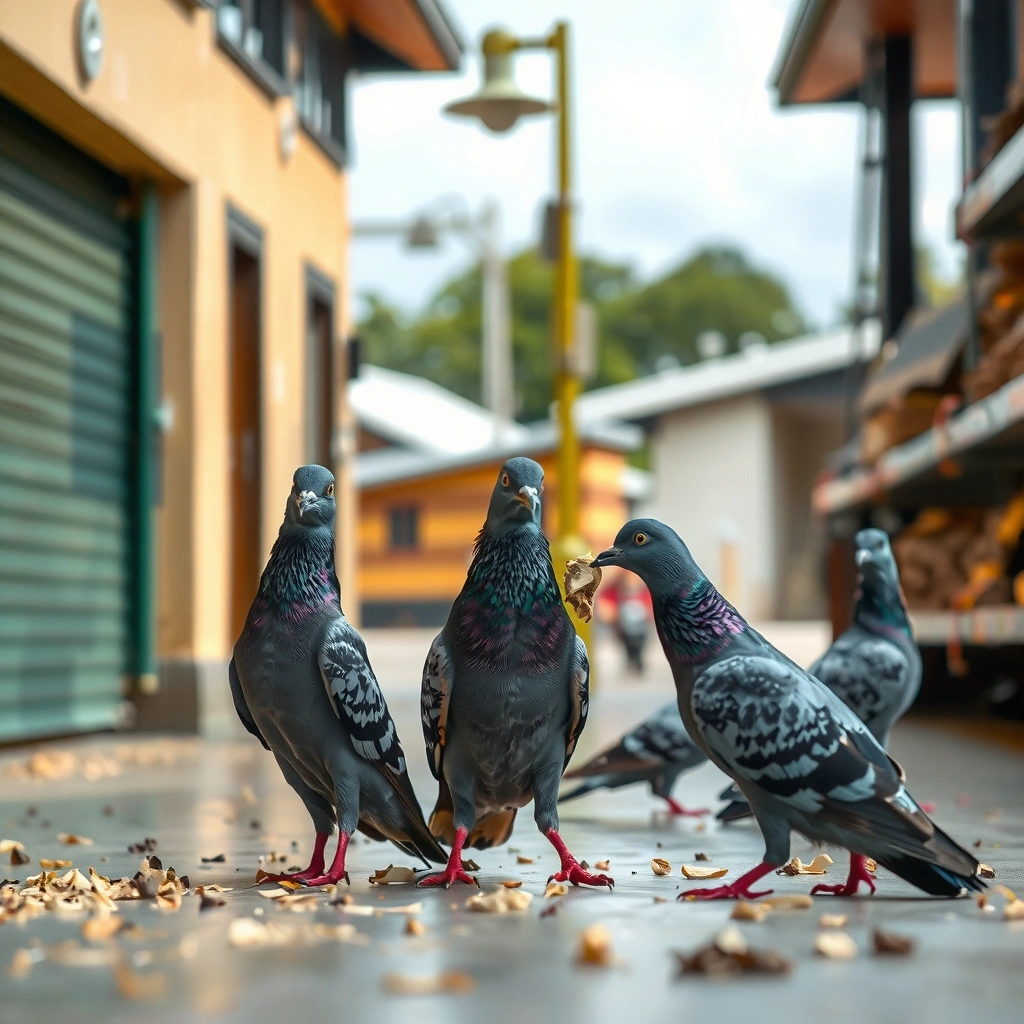 Protect Yourself - how to clean pigeon droppings