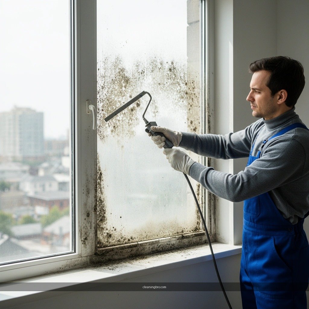 Protect Yourself - how to clean mold from window