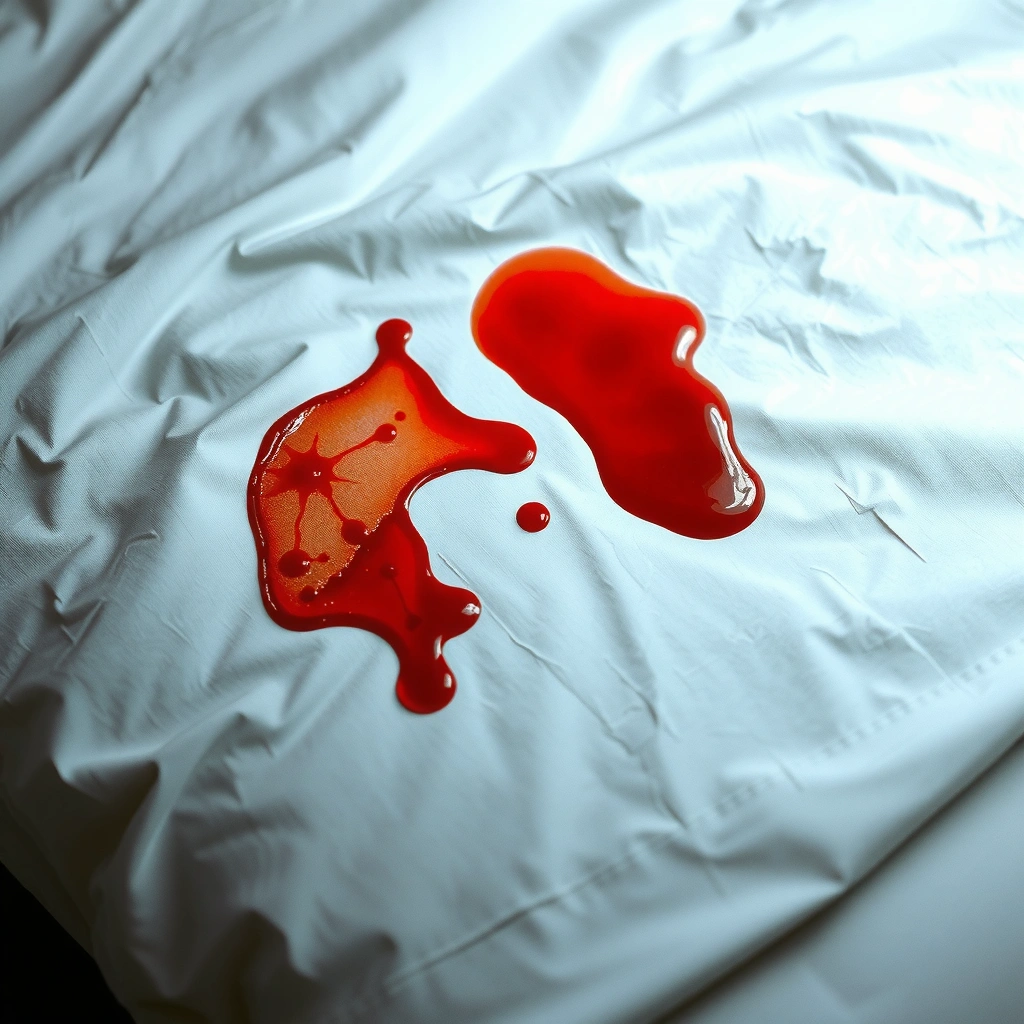 Quick Actions - how to clean blood stain on bed sheet