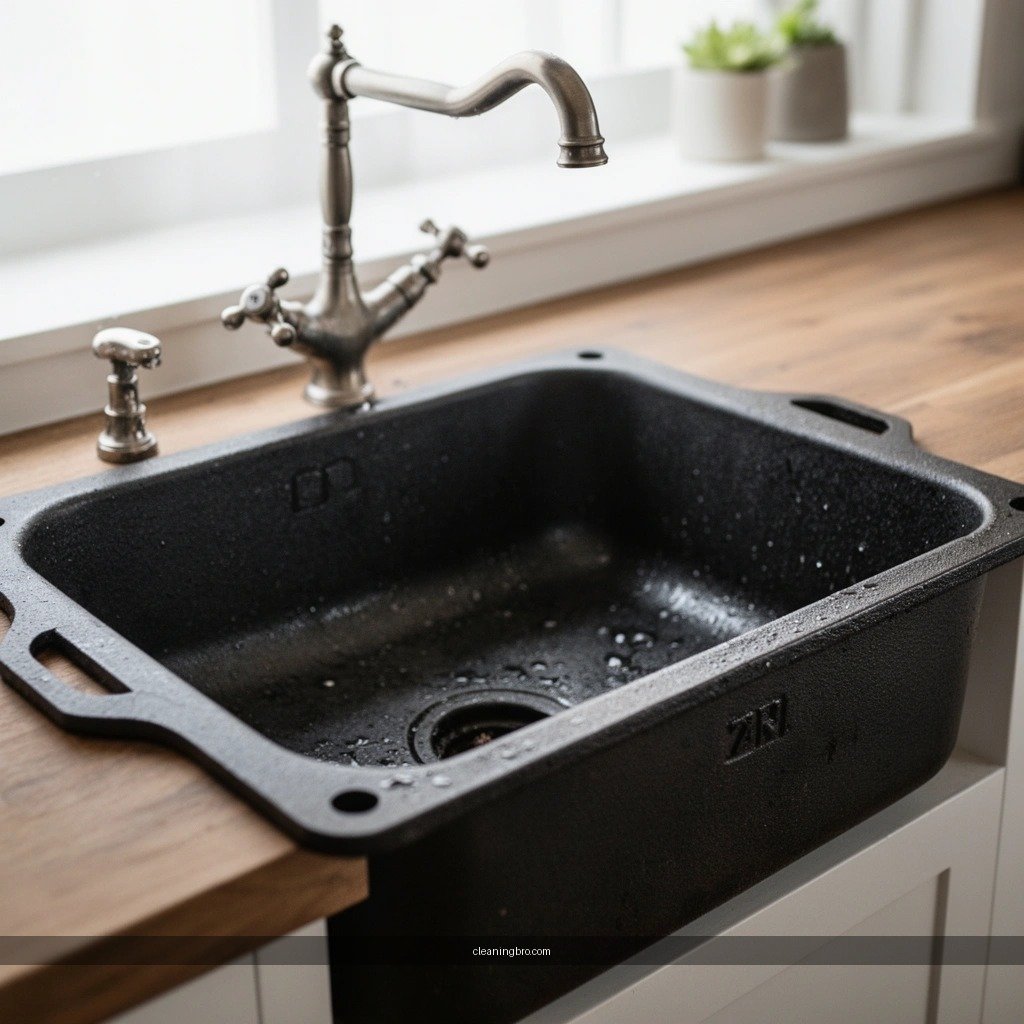 Quick Daily Clean - how to clean cast iron sinks