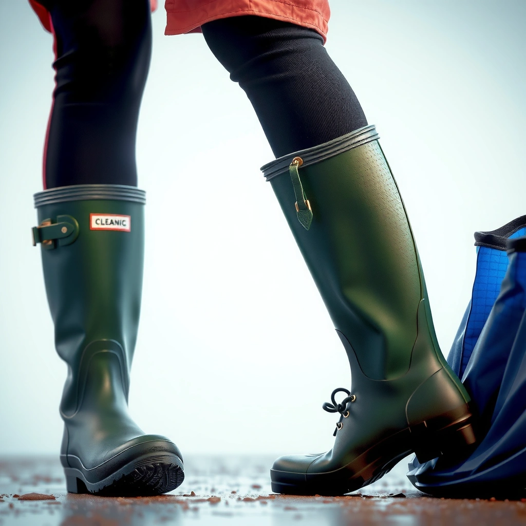 Quick Prep - how to clean wellies