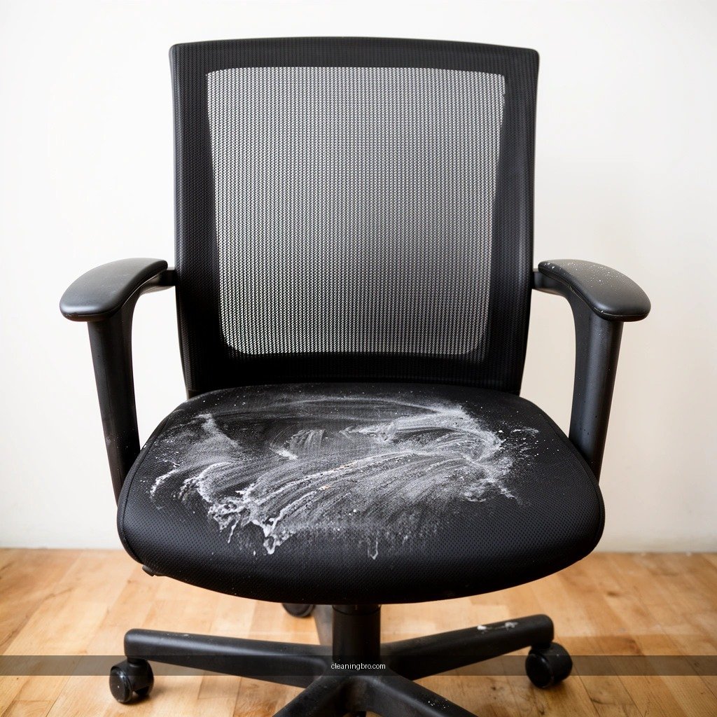 Quick Prep - how to clean a mesh chair