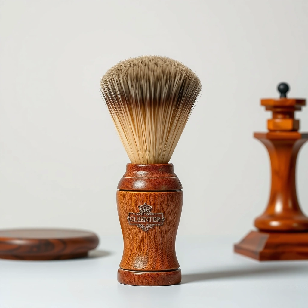 Quick Rinse - how to clean a shaving brush