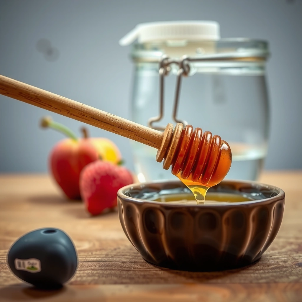 Quick Rinse - how to clean honey dipper